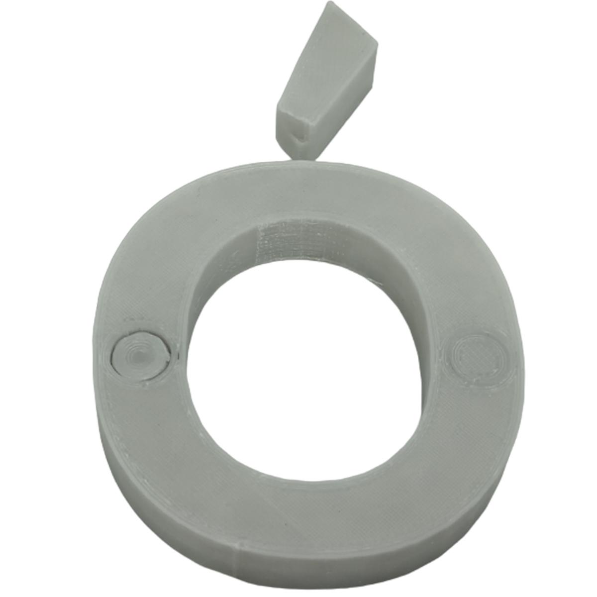 Foto 3 pulgar | Letras 3D Art Mxafy-101 1 Pieza Gray