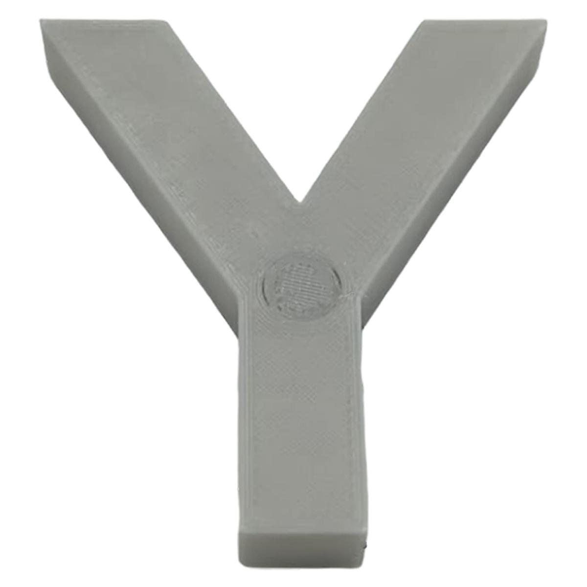Foto 2 pulgar | Letra Decorativa para Pared 3D Art MXAFY-161 1 Pieza Gris