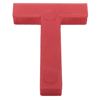 Foto 2 | Letras 3D Art Mxafd-129 1 Pieza Rojo