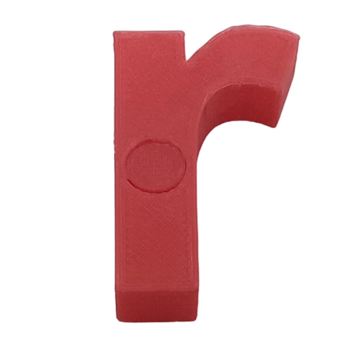 Foto 2 pulgar | Letras 3D Art Mxafd-123 1 Pieza Rojo