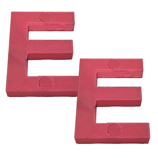 Foto 1 | Letras 3D Art Mxafd-030 2 Piezas Rojo
