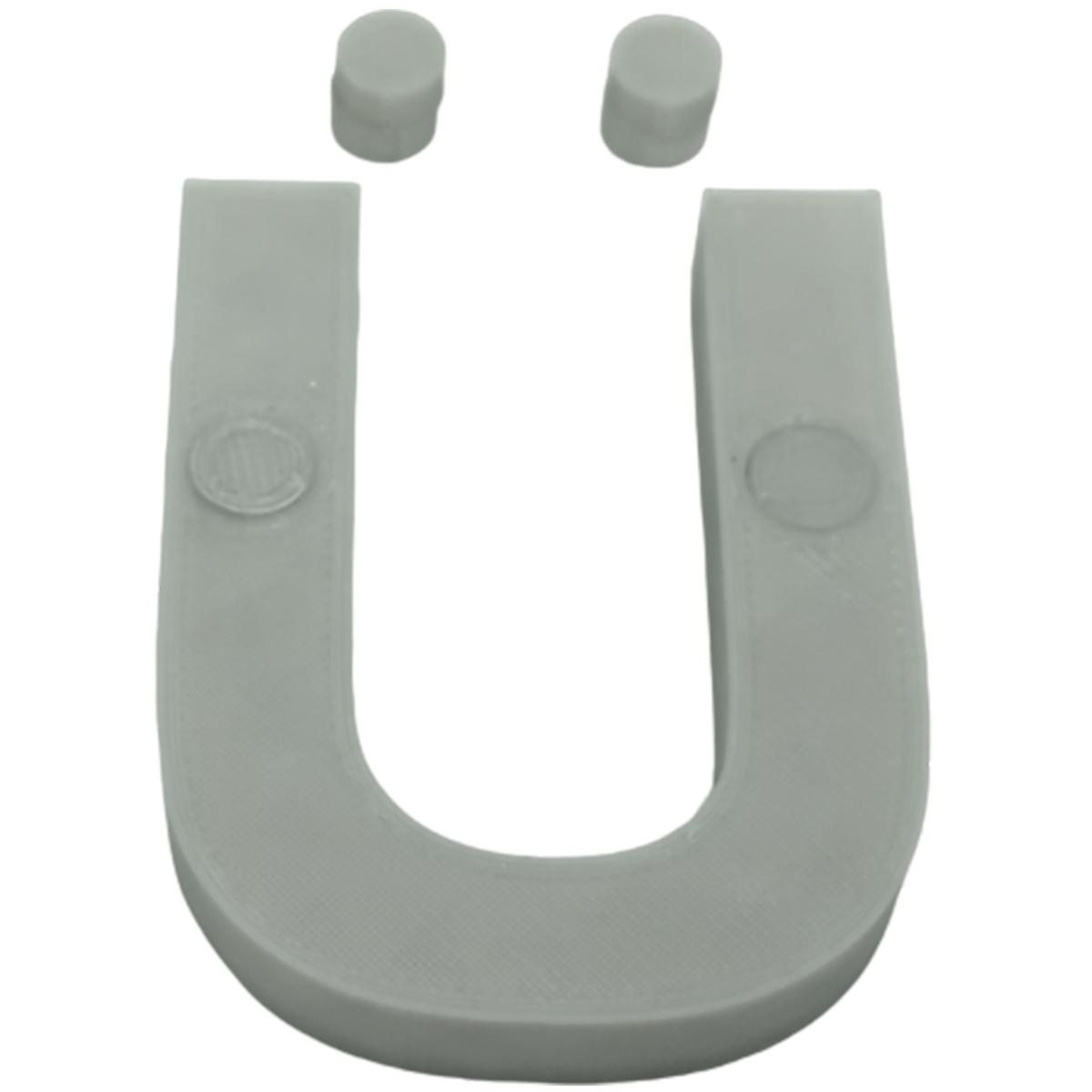 Foto 2 pulgar | Alfabeto De Hogar 3d Para Aprender3d Art Mxafy-139 1 Pieza Gris