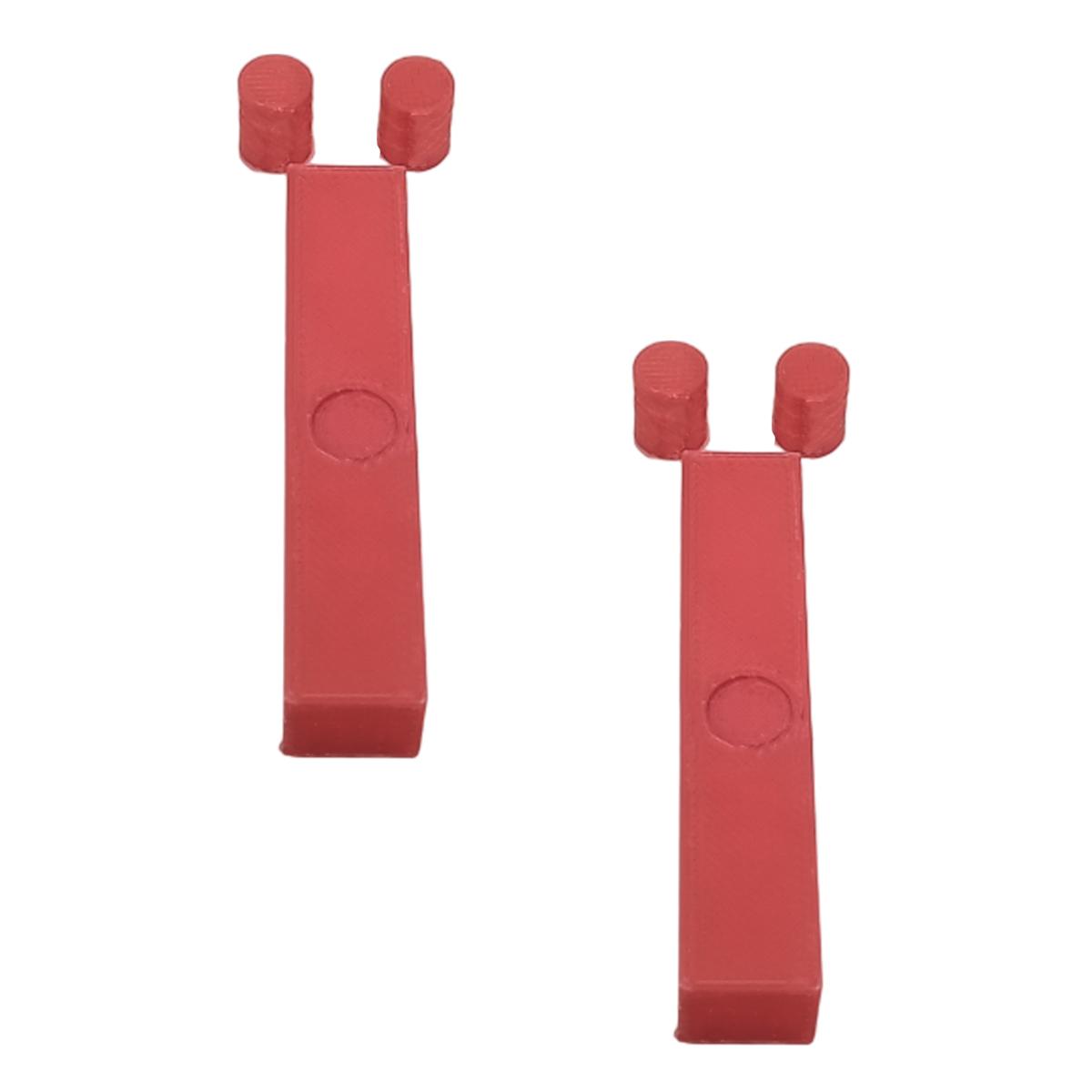 Foto 2 pulgar | Letras I 3D Art Rojas 2 Piezas