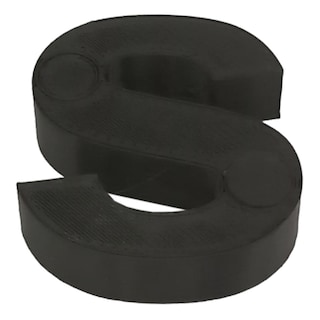 Foto 1 | Letra Decorativa para Aprendizaje 3D Art 1 Pieza Negro