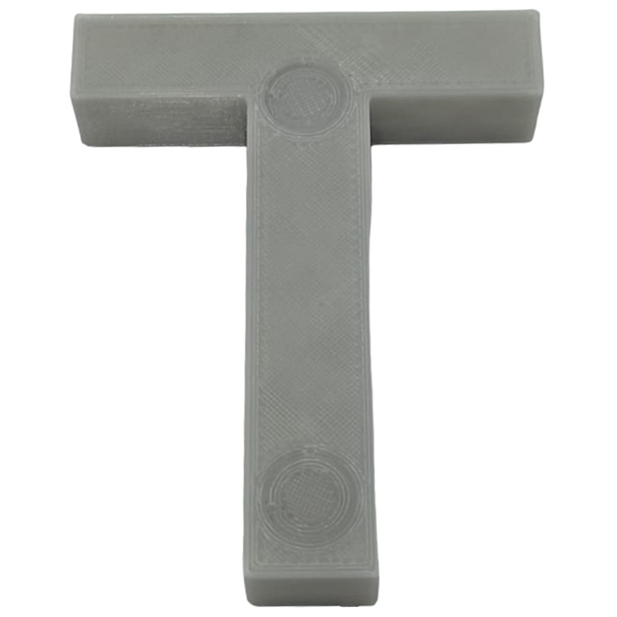 Foto 2 pulgar | Letras Decorativa Para Casa 3d3d Art Mxafy-129 1 Pieza Gris