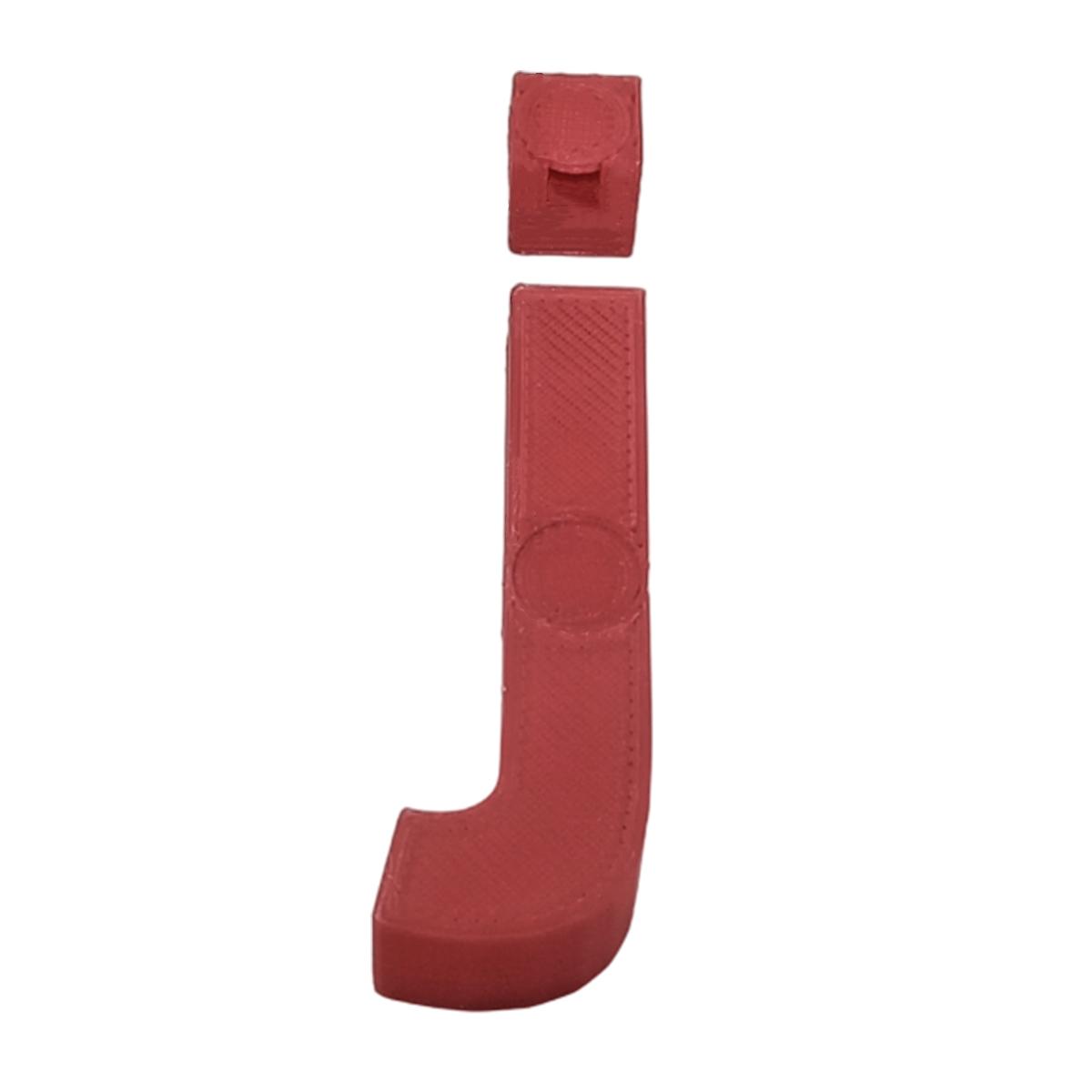 Foto 3 pulgar | Letra J 3D Art Roja