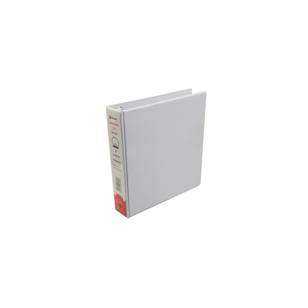 Foto 1 | Carpeta Panoramica Nextep Vinil Aro ''o'' 2'' Carta Blanca
