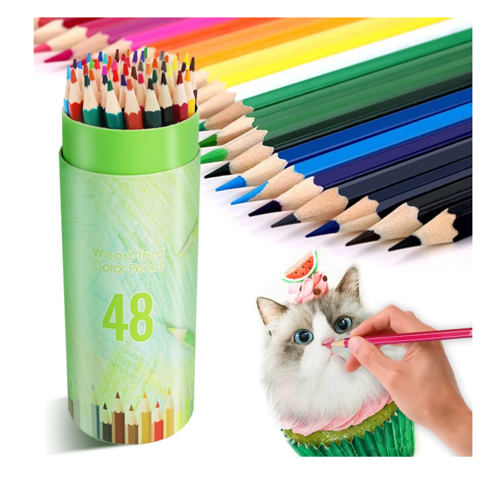 Lápices De Colores Xtellar 48 Piezas