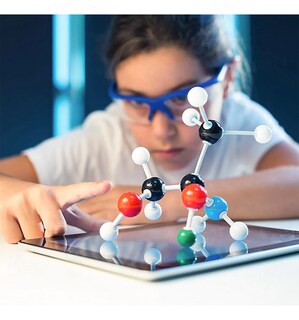Foto 2 | Kit De Modelo Químico De Estructura Molecular Belug Atóm 444 Pzs Colores