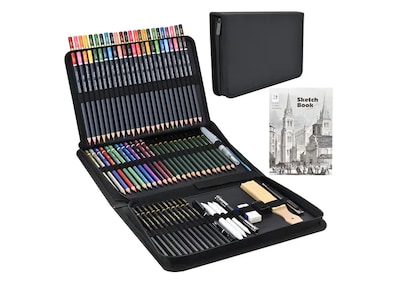 Foto 1 | 96 Xtellar Piezas Kit De Lápices Picool Sketcher De Dibujo Pintura Y Boceto