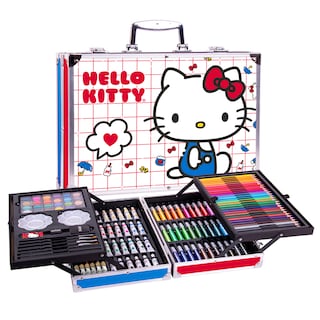 Foto 1 | Berry Hip Set De Arte Profesional Plegable H E Ll O Kitty Con Marcadores, Crayolas Pastel, Acuarelas, Pintura Acrí