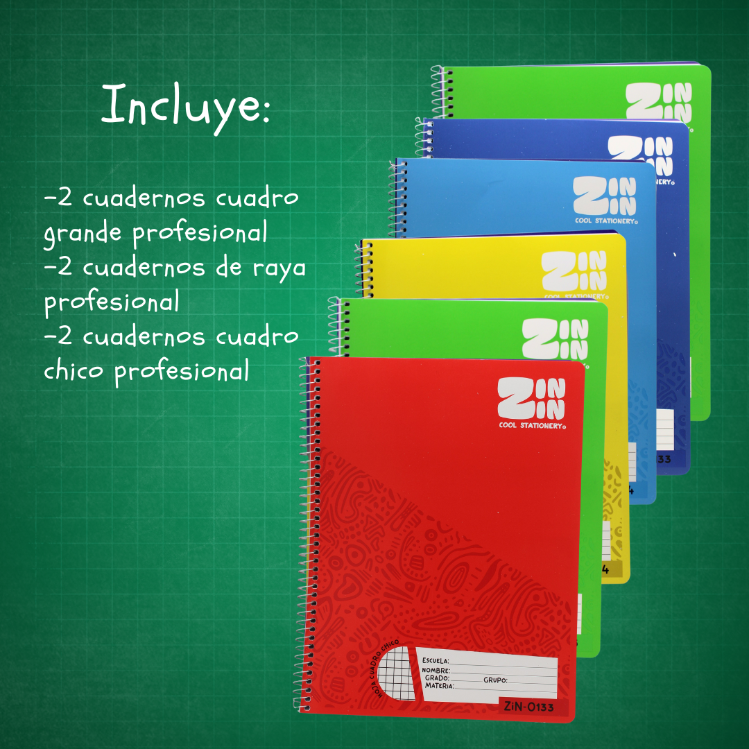 Foto 3 pulgar | Kit Escolar Básico Ideal Para Regreso A Clases Artículos De Útiles Escolares Esenciales Listas Escolares De Pr