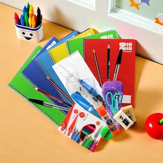 Foto 7 | Kit Escolar Básico Ideal Para Regreso A Clases Artículos De Útiles Escolares Esenciales Listas Escolares De Pr