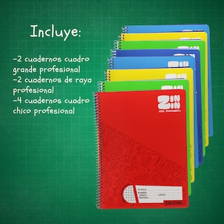 Foto 2 | Kit Escolar Completo Ideal Para Regreso A Clases Artículos De Útiles Escolares Esenciales Listas Escolares De
