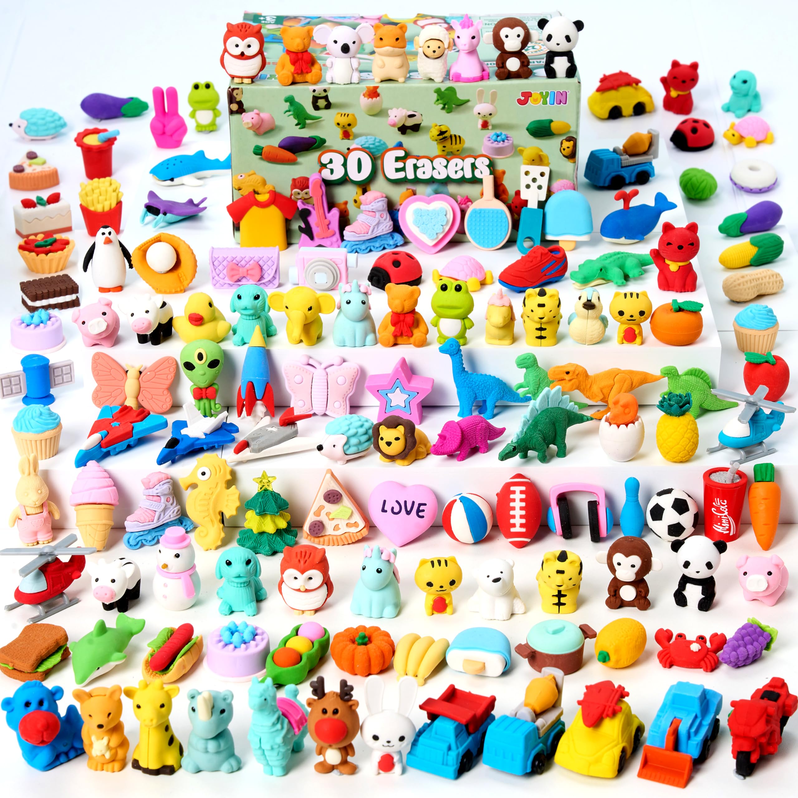 Foto 2 pulgar | Borrador Animal Erasers Joyin 36 Unidades - Venta Internacional