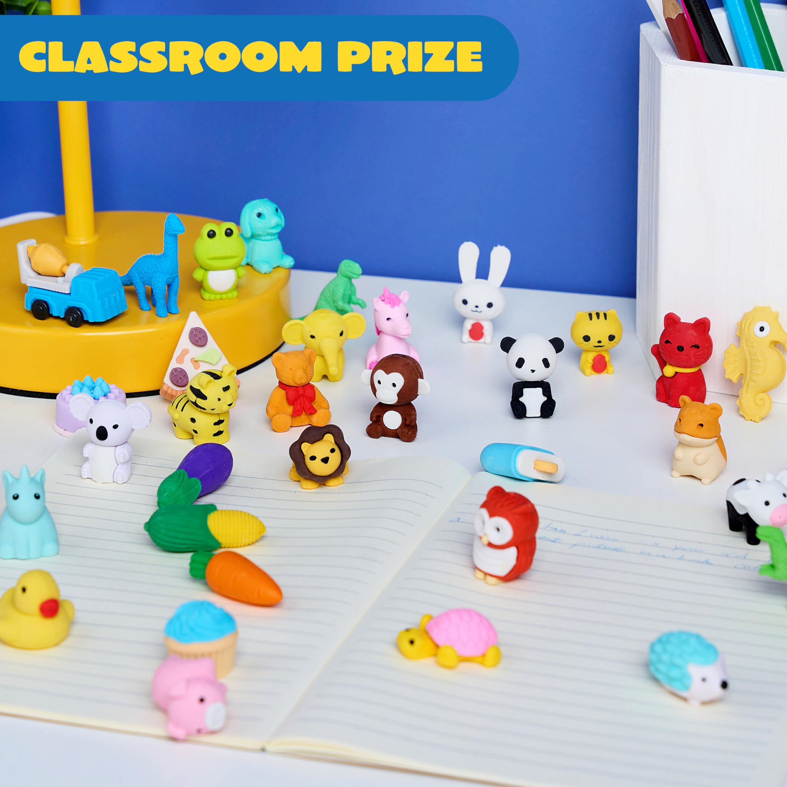 Foto 5 pulgar | Borrador Animal Erasers Joyin 36 Unidades - Venta Internacional