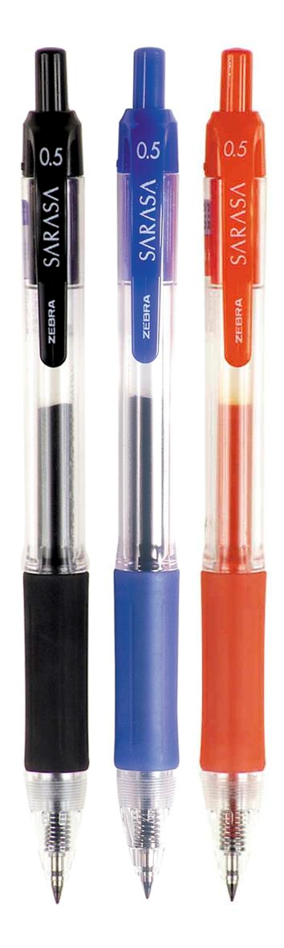 Foto 3 pulgar | Bolígrafo Retráctil Zebra Sarasa Tinta Gel Secado Instantáneo 0,5 Y 0,7 Mm Colores Surtidos Caja 24 Piezas