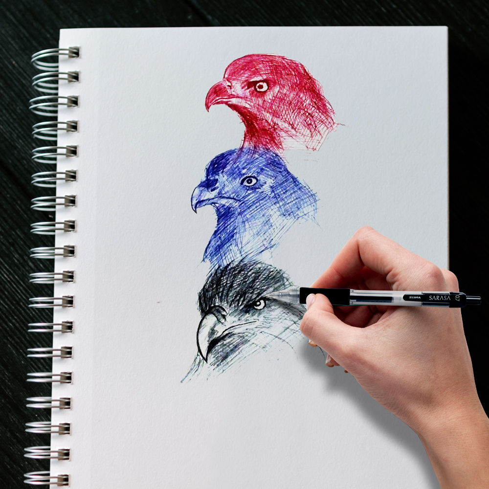 Foto 6 pulgar | Bolígrafo Retráctil Zebra Sarasa Tinta Gel Secado Instantáneo 0,5 Y 0,7 Mm Colores Surtidos Caja 24 Piezas