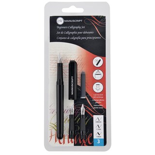 Foto 1 | Pluma Fuente Con 3 Piezas Para Caligrafía Manuscript