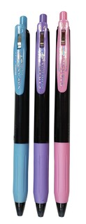 Foto 2 | Zebra Blíster De 3 Bolígrafos De Tinta Gel De 0.5 Mm Sarasa Clip Decoshine Colores Pastel
