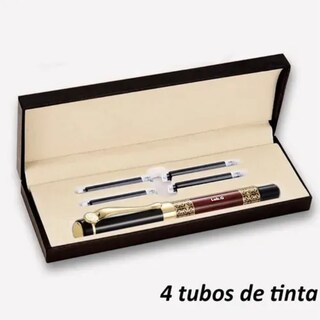 Foto 5 | Elegante Estilográfica De Alta Calidad Con Tinta Incluida Lab.g Rojo
