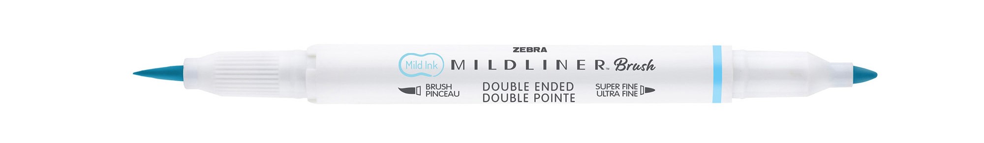 Foto 8 | Marcador Creativo Zebra Mildliner Brush Doble Punta Colores Surtidos Estuche 15 Piezas