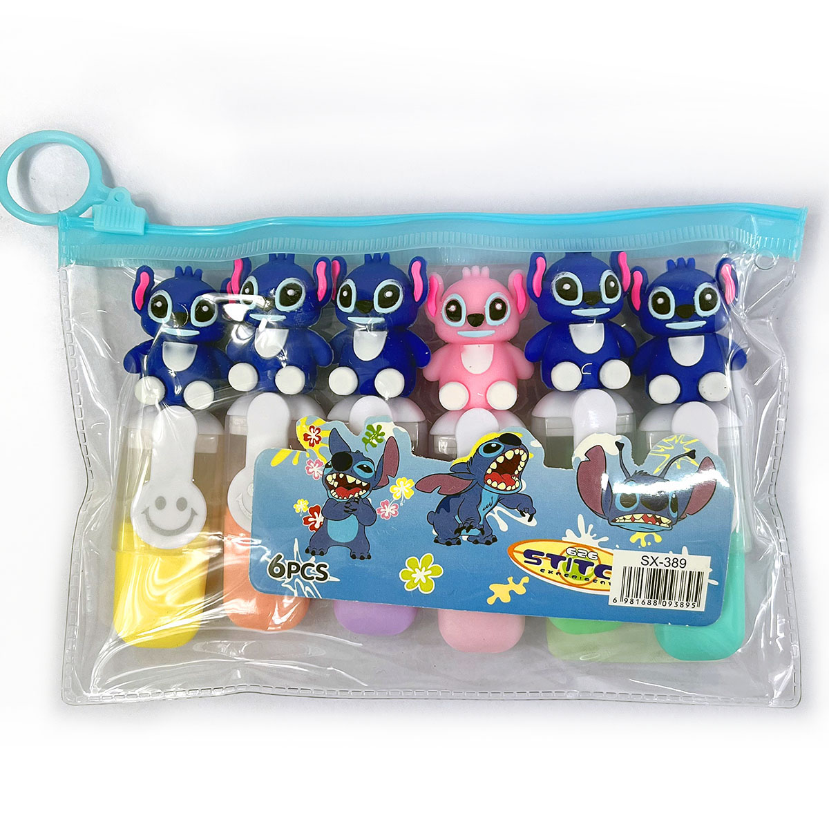 Foto 5 pulgar | Set De Marca Textos Stitch - 36 Piezas Colores Vibrantes