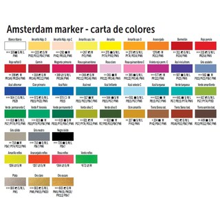 Foto 2 | Marcador Acrílico 15mm Amsterdam Royal Talens