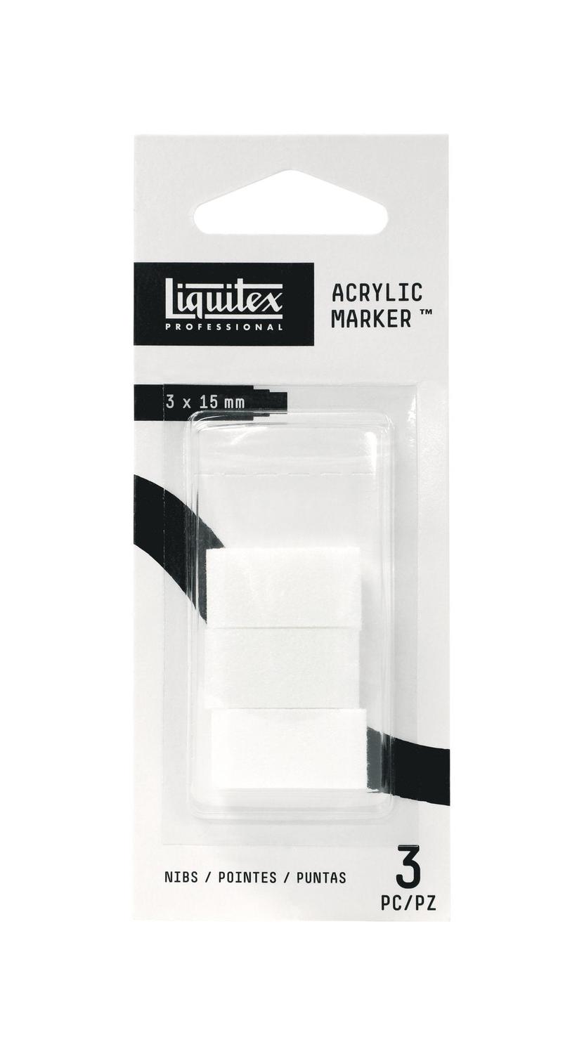 Blister Con 3 Puntas Gruesas Para Marcador Liquitex