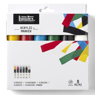 Foto 3 | Set Con 6 Marcadores 15 Mm Liquitex