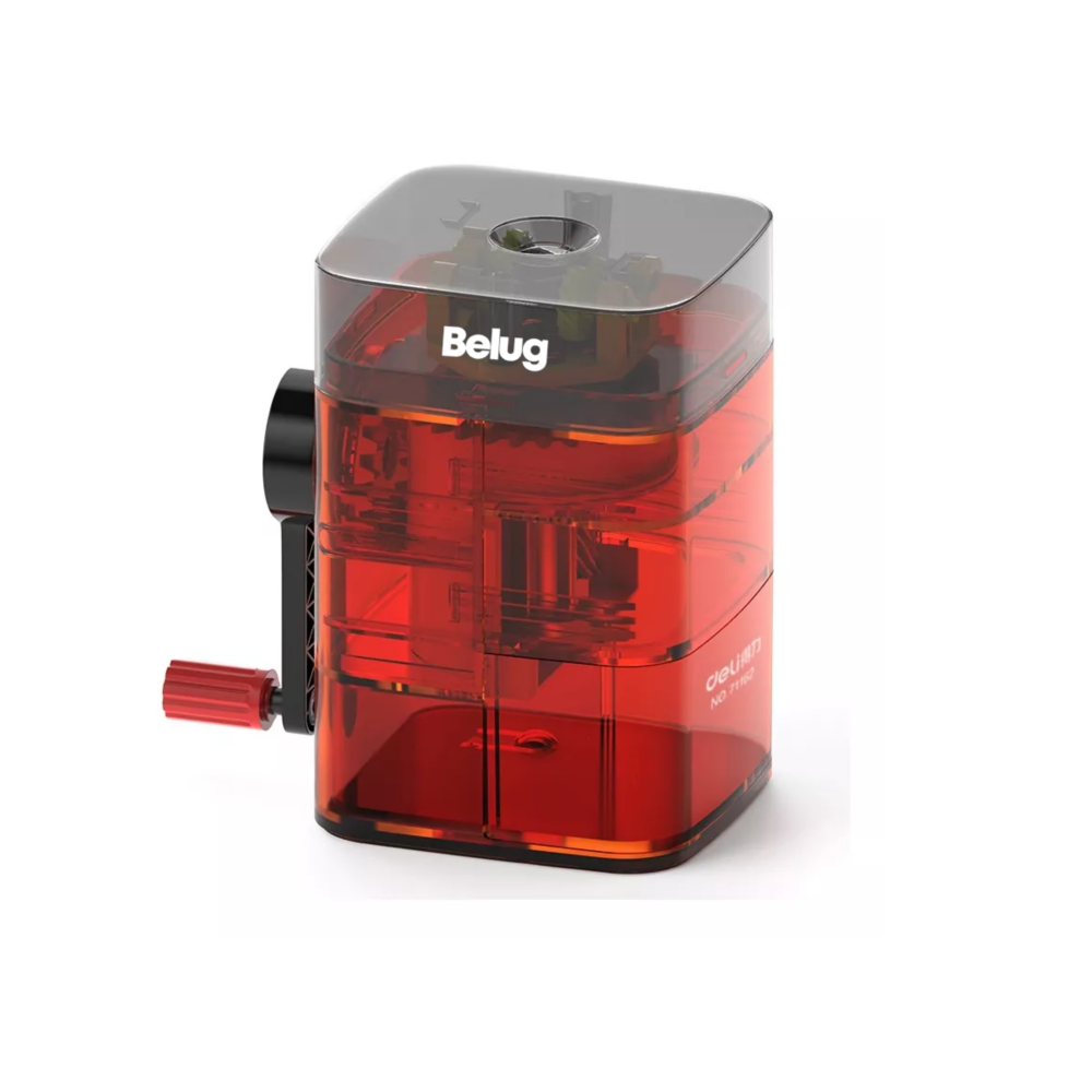 Foto 2 pulgar | Sacapuntas Afilador De Lápiz Con Suministro Automático Lápiz Rojo Belug