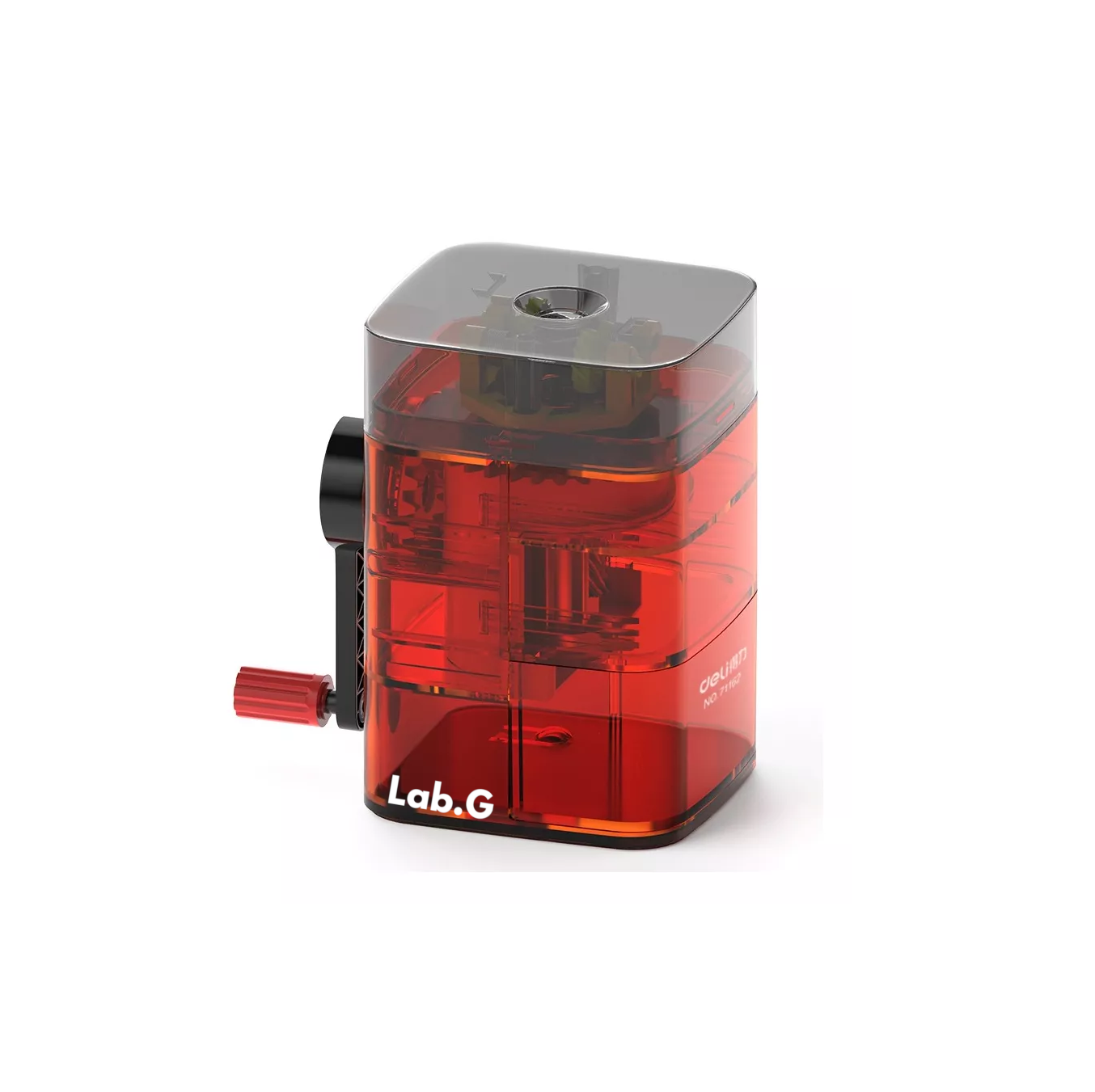 Foto 1 | Sacapuntas Afilador De Lápiz Lab.g Con Suministro Automático Lápiz Rojo