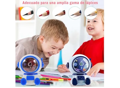 Foto 5 | Sacapuntas Manual Xtellar Astronauta