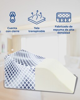 Foto 3 | Almohada Dr Joohn Elevación de Pies Original Favorecer El Retorno Venoso Blanco