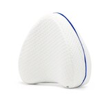 Almohada Piernas Y Rodillas Descanso Ortopedica Memory Foam Eo Safe Imports Esi-20395 Blanco