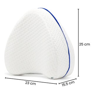 Foto 2 | Almohada Piernas Y Rodillas Descanso Ortopedica Memory Foam Eo Safe Imports Esi-20395 Blanco