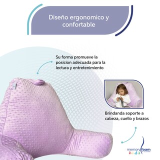 Foto 3 | Almohada De Lectura Morada Para Niños