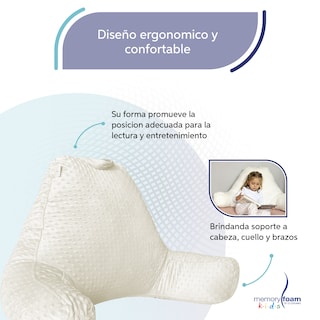 Foto 3 | Almohada De Lectura Beige Para Niños