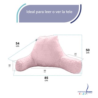 Foto 5 | Almohada De Lectura Rosa Para Niños