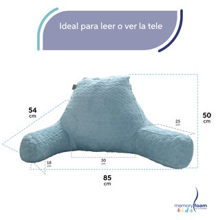 Foto 5 | Almohada De Lectura Azul Para Niños