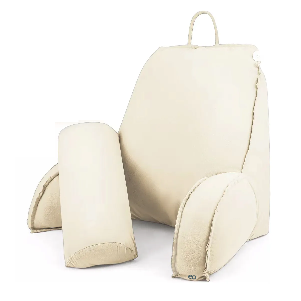 Almohadas De Cojin Respaldo For Cama  Large Espalda  Eo Safe Imports Esi-20398 Beige