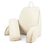 Almohadas De Cojin Respaldo For Cama Large Espalda Eo Safe Imports Esi-20398 Beige