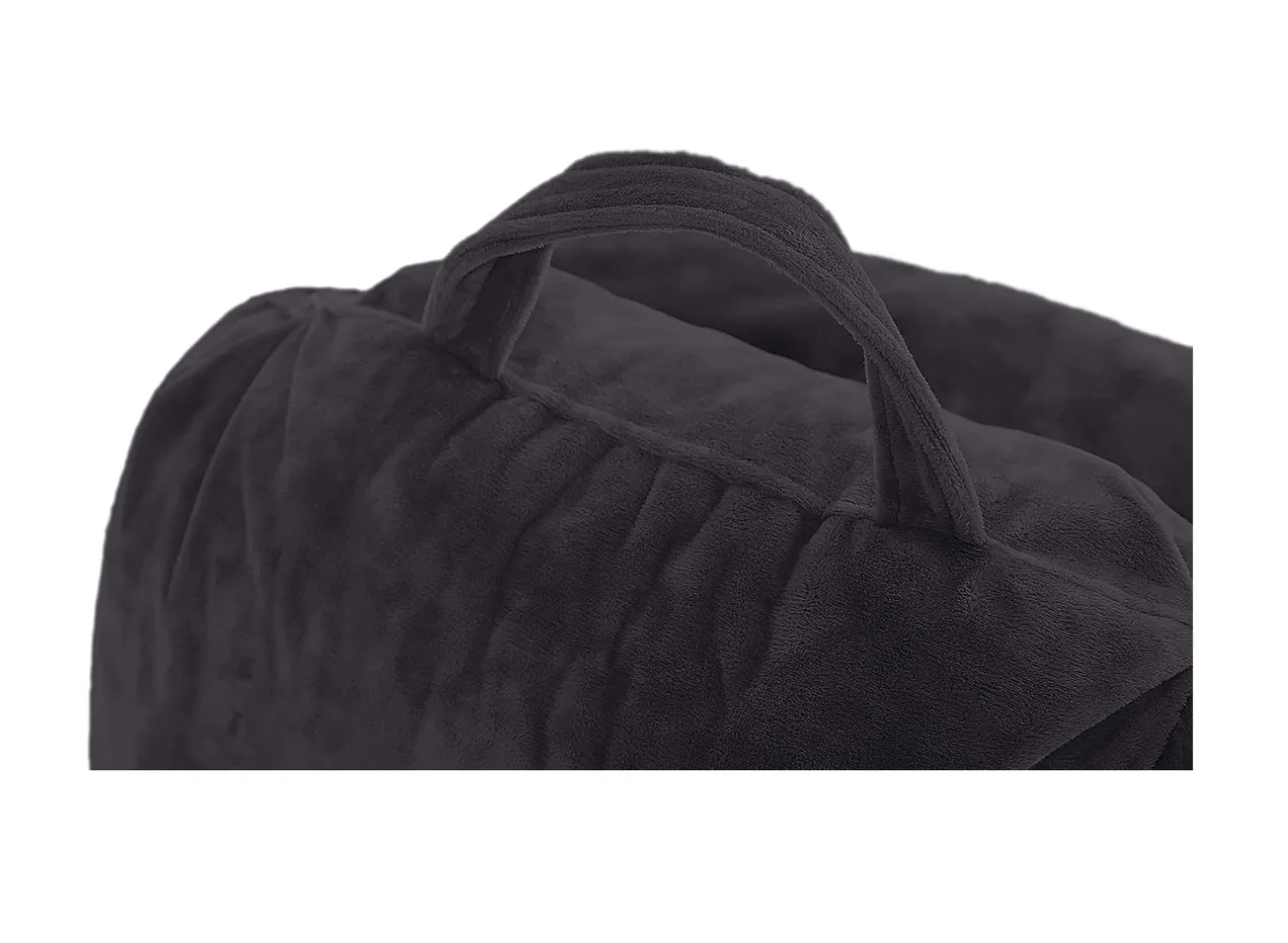 Foto 4 pulgar | Almohada Cojin Respaldo Negro