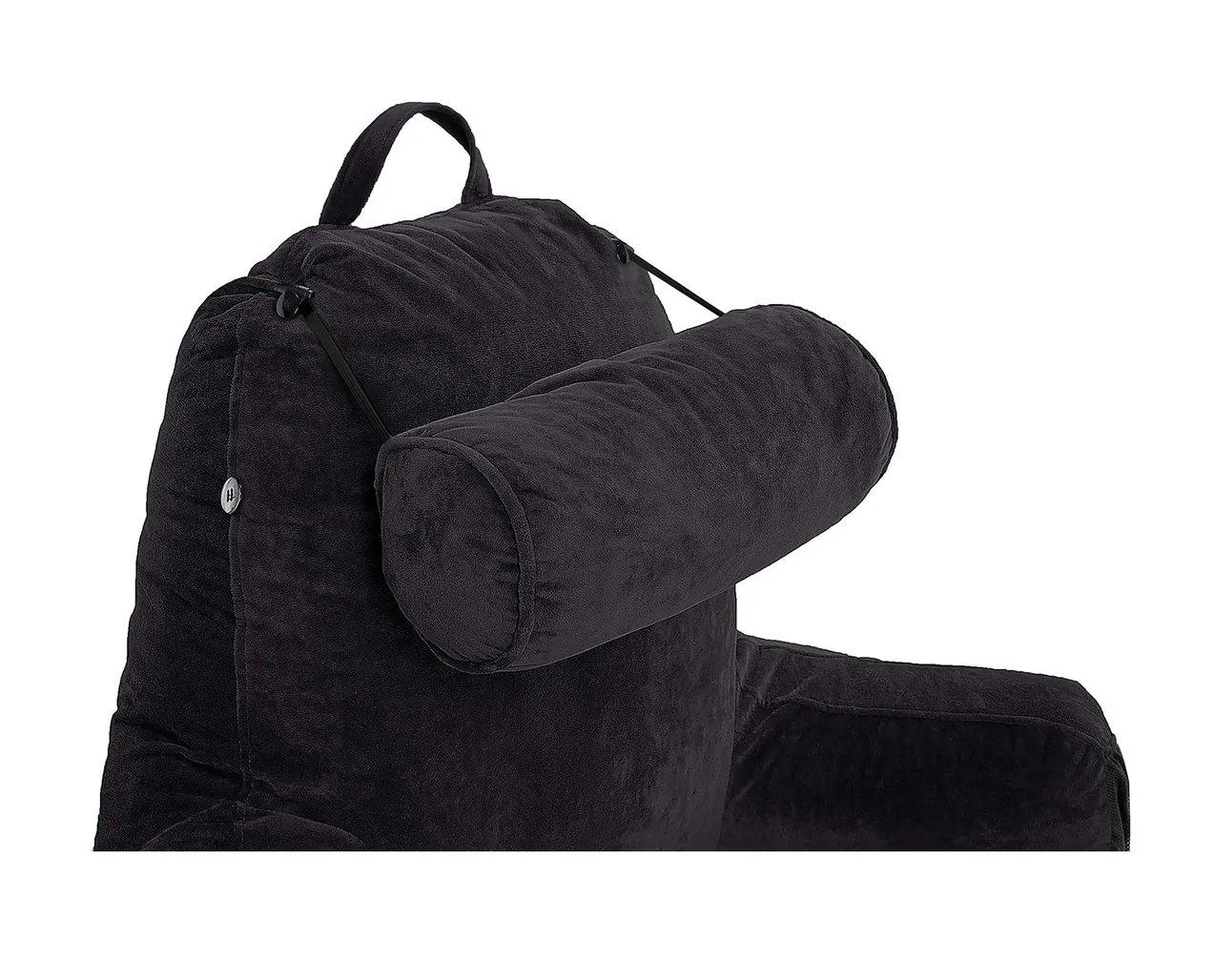 Foto 5 pulgar | Almohada Cojin Respaldo Negro