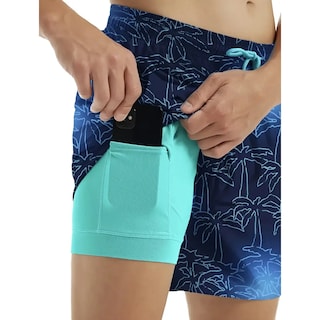 Foto 3 | Traje De Baño Para Hombre Secado Rapido Talla 2eg Eo Safe Imports Esi-19571 Azul