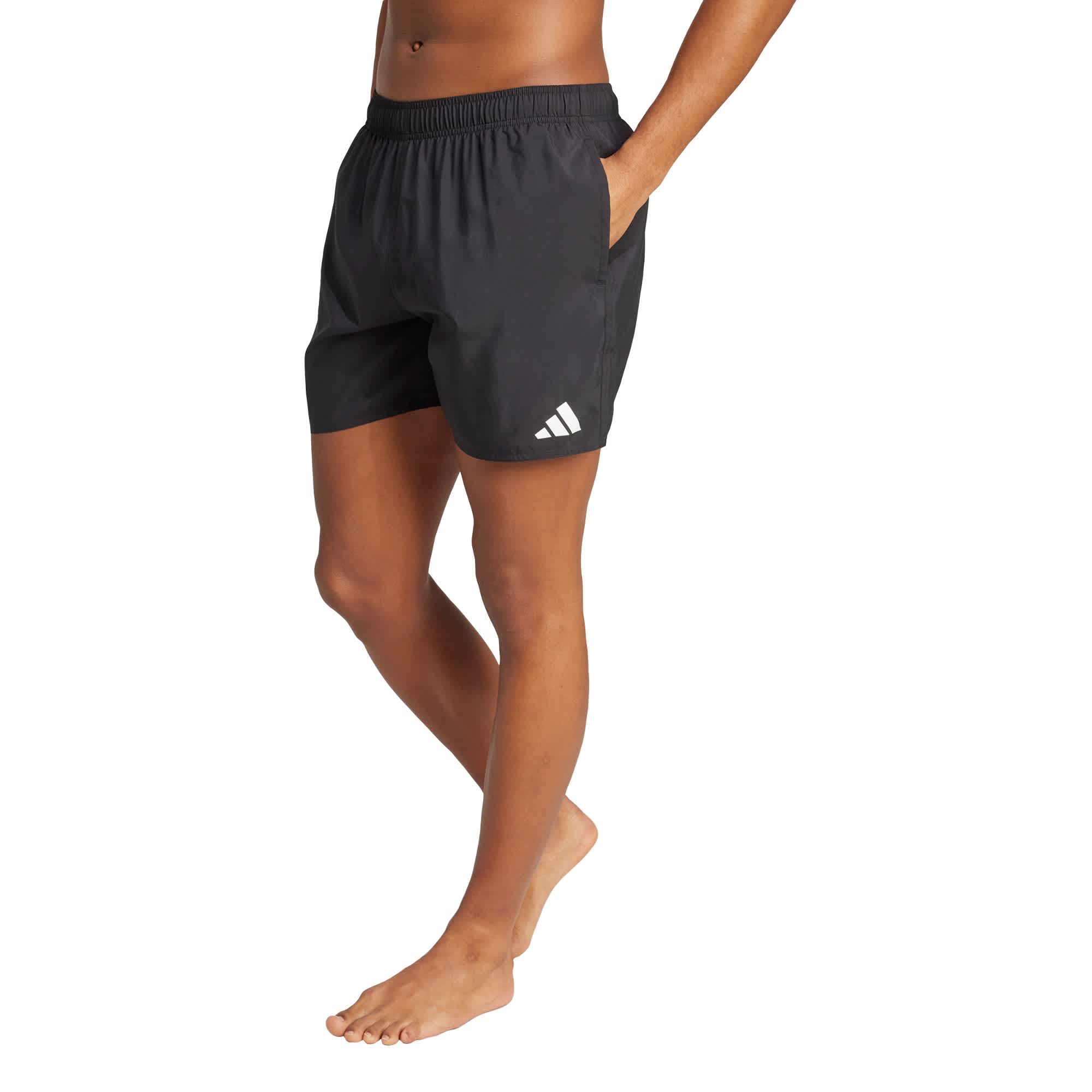 Foto 2 | Shorts De Natación De 12 Cm Adidas Negro Hombre