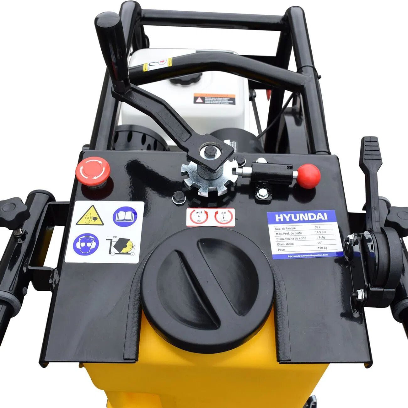 Foto 2 | Cortadora De Concreto Profesional Hyundai C/motor Hyundai 9.3 Hp - Hycc5093