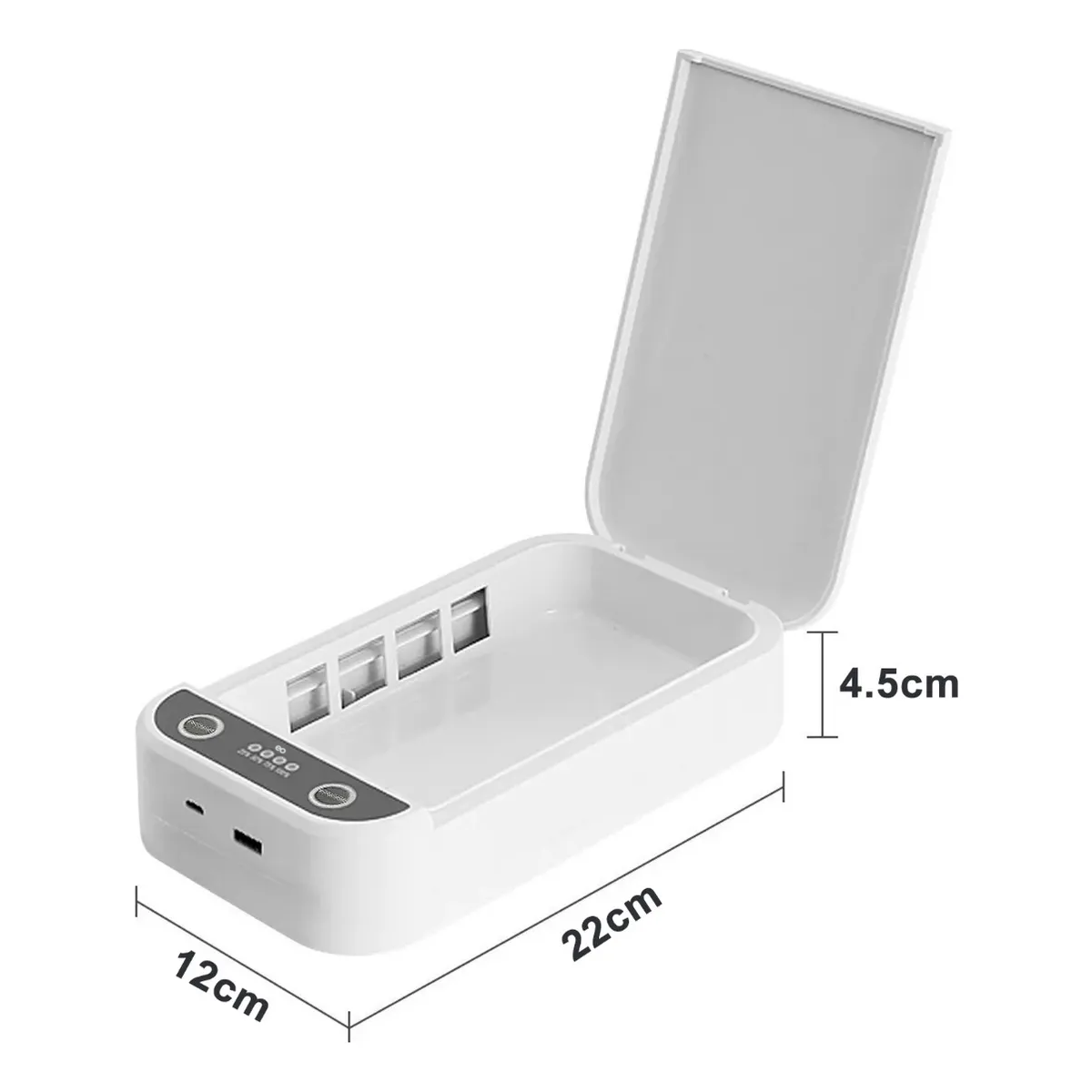 Foto 4 pulgar | Caja Esterilizador Uv Instrumental Para Pinzas Uñas Eo Safe Imports Esi-19036 Blanco