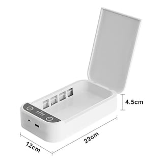 Foto 3 | Caja Esterilizador Uv Instrumental Para Pinzas Uñas Eo Safe Imports Esi-19036 Blanco