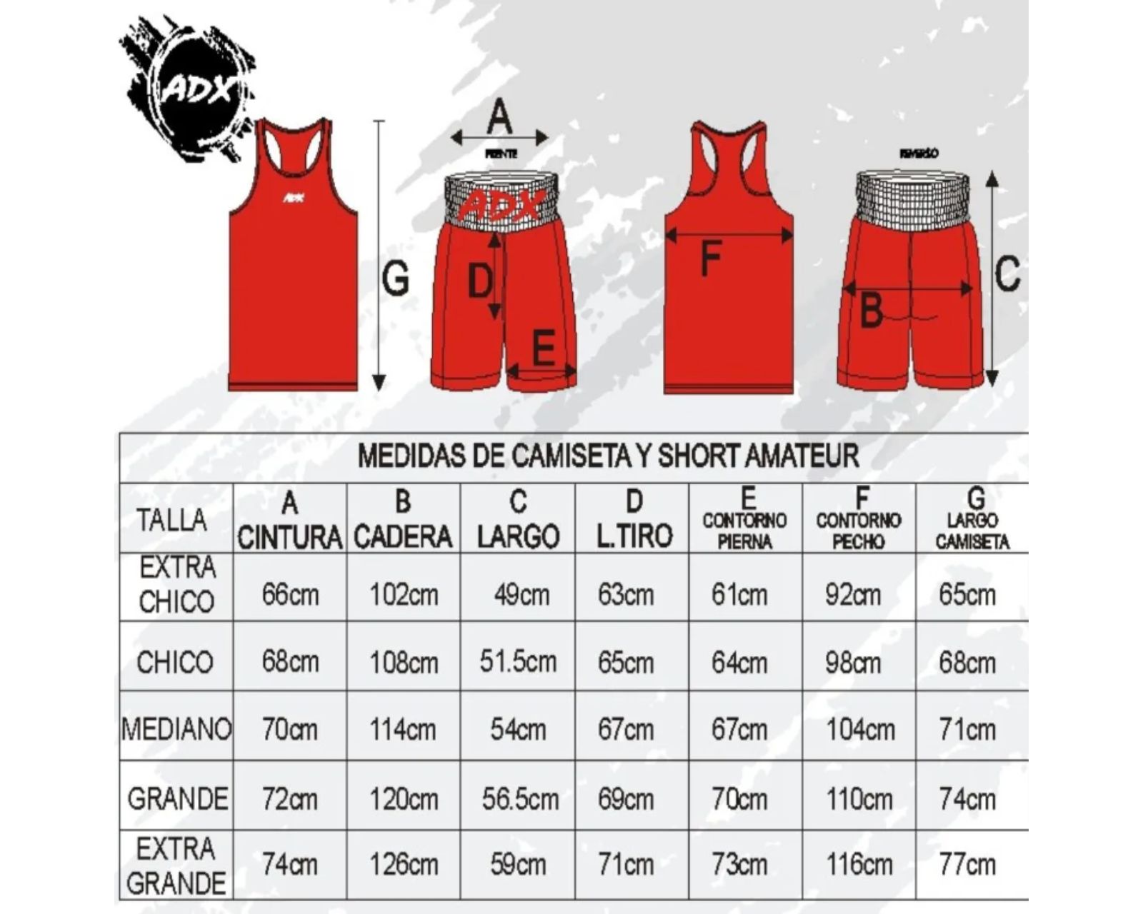 Foto 4 pulgar | Juego De Uniforme Amateur Unisex Adx Jersey Y Short Doble Vista